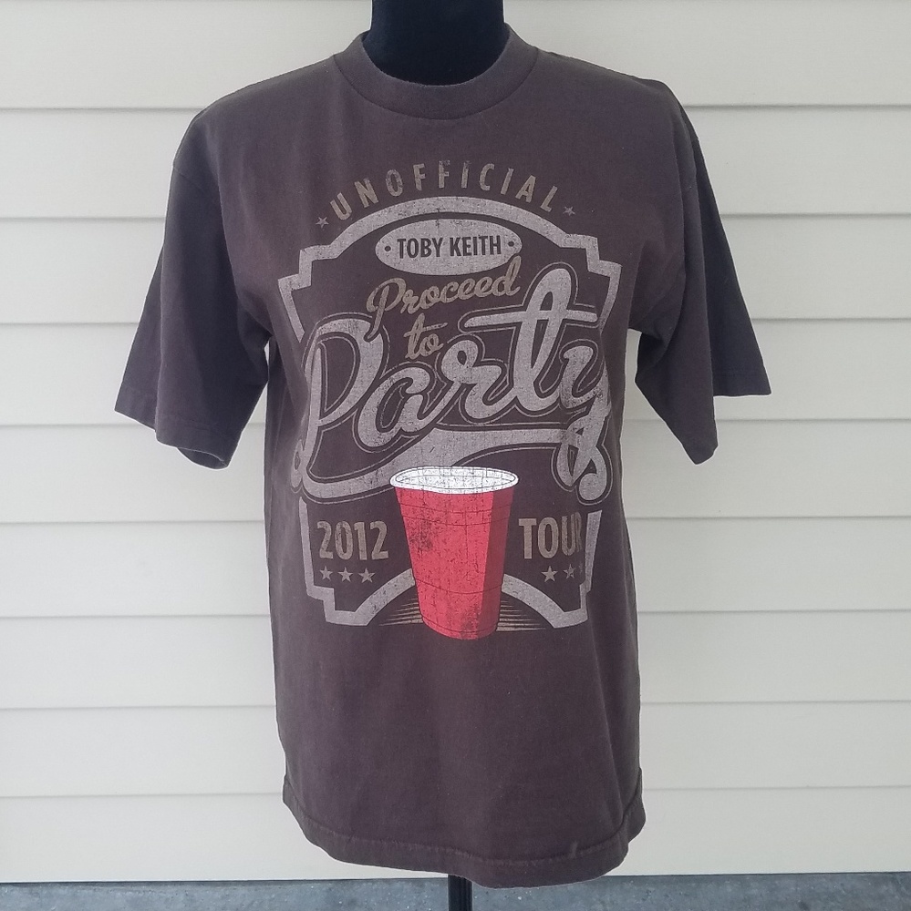 Offical Toby Keith Concert Tshirt Unisex Medium